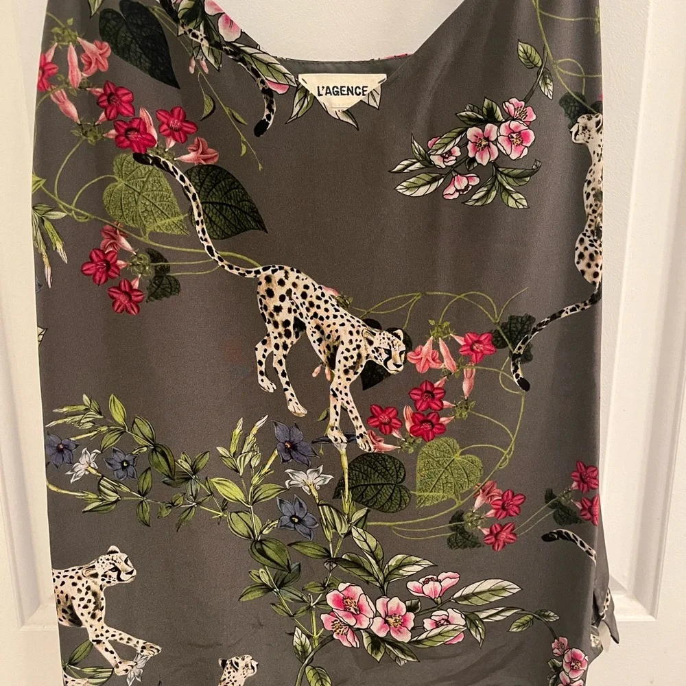 L’agence silk cami safari print - Picture 6 of 7